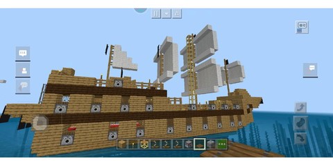 我的世界怎么造船远航[图1]