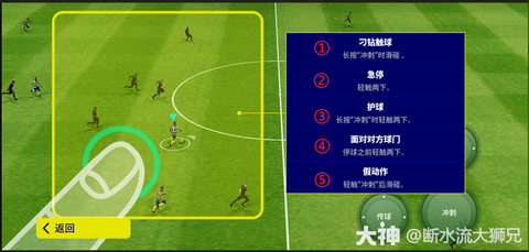 实况足球按键怎么传中[图2]
