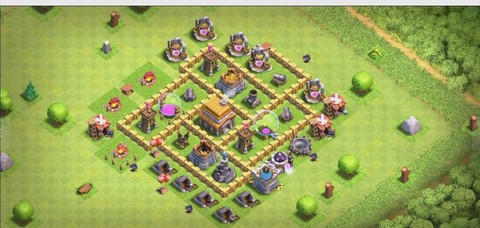 部落冲突怎么进攻5本[图1]